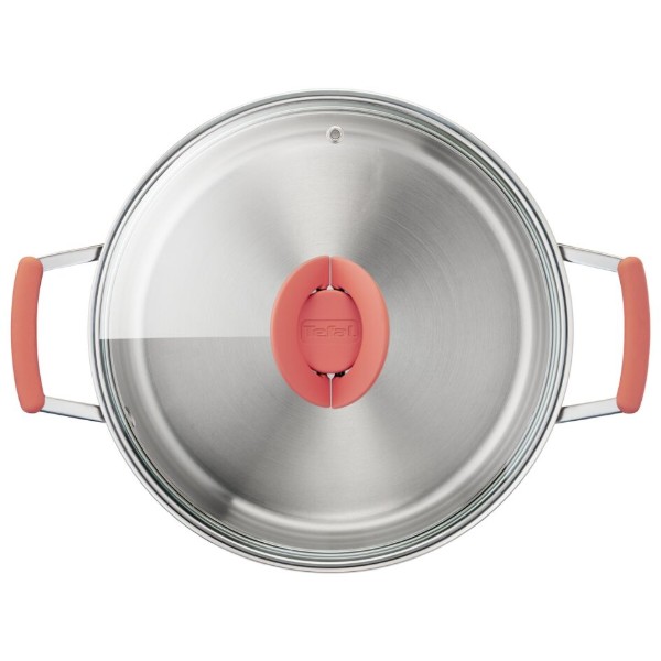 Фото - Набір посуду Tefal G720S674 OPTI'SPACE 6 пр (кастр. 18/20/24 см)
