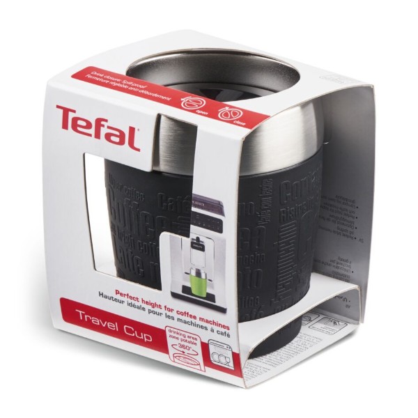 Фото - Термочашка Tefal K3081314 Travel Cup 0,2 л, чорна