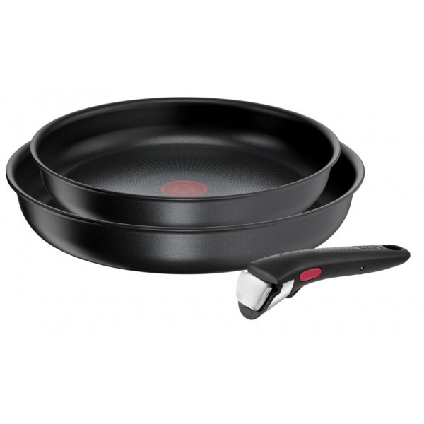 Фото - Набор сковород со съемной ручкой Tefal L7629553  Ingenio Daily Chef 3 пр