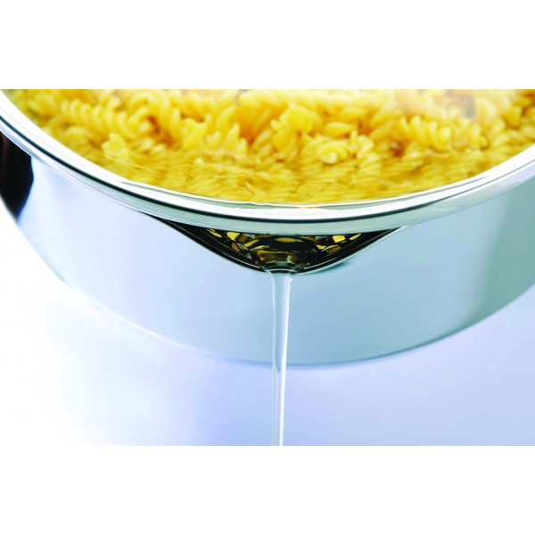 Фото - Набір посуду Tefal G718SA74 Duetto + 10 пр. Зі сковородою (кастр. 6,1/5,0/2,9/1,5 л., Ківш 1,5 л б/кр, сковорода 26 см)