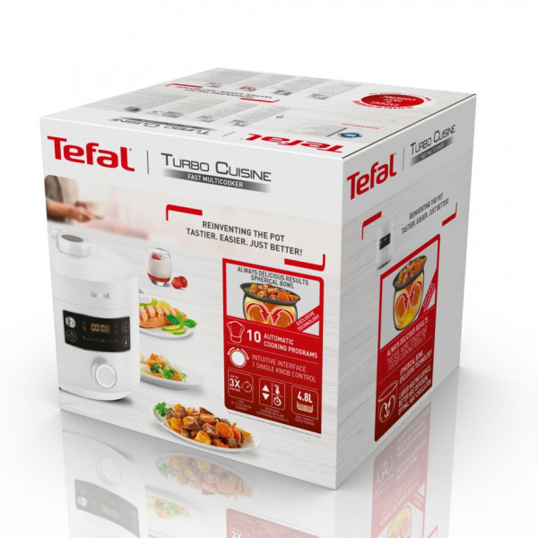 Фото - Уцінка - Мультиварка-скороварка Tefal CY754130 #