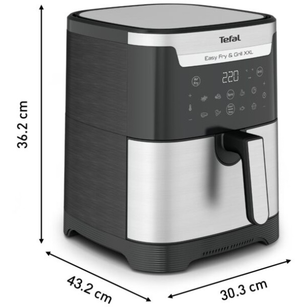 Фото - Уценка - Мультипечь Tefal EY801D15 Easy Fry & Grill XXL