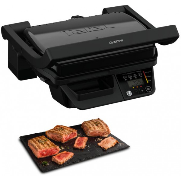 Фото - Гриль-барбекю електричний Tefal GC7P0810 OptiGrill
