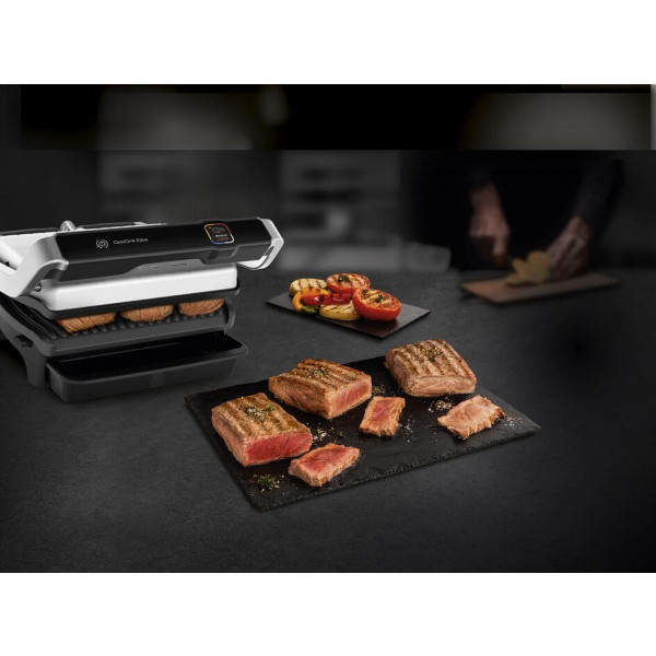 Фото - Гриль-барбекю електричний Tefal GC750D30 OptiGrill Elite