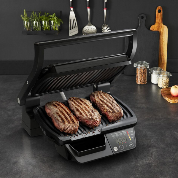 Фото - Гриль-барбекю електричний Tefal GC7P0810 OptiGrill