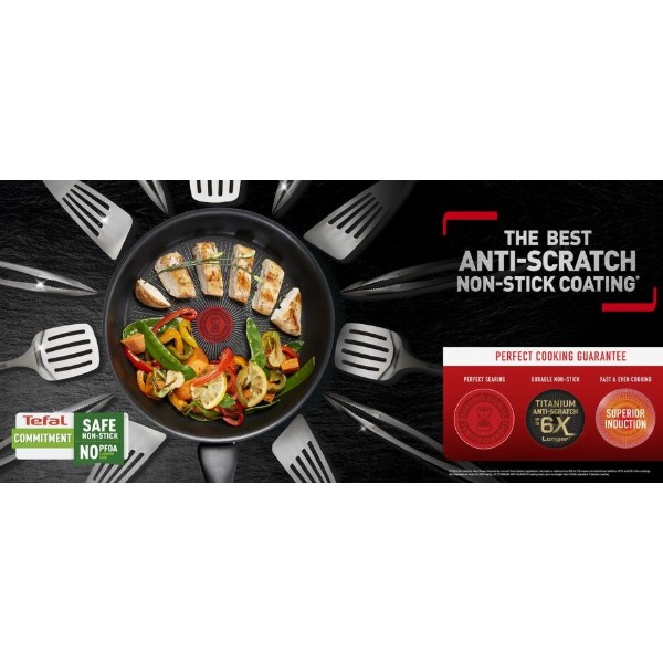 Фото - Сковорода гриль Tefal E2294074 Unlimited 26 см Гриль