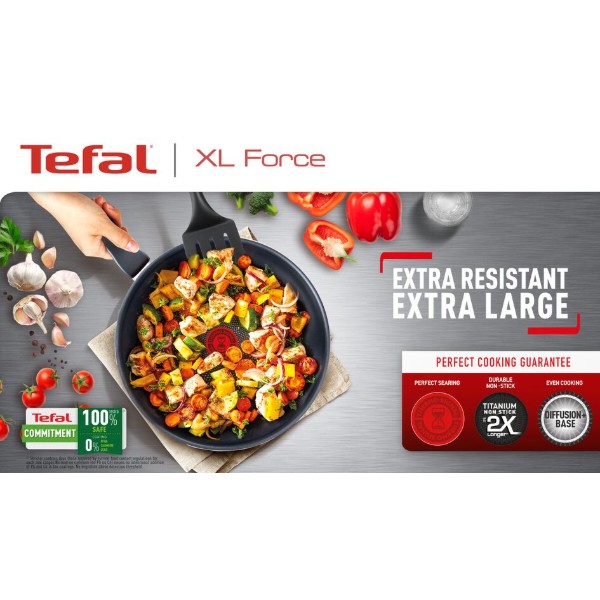 Фото - Уцінка - Сковорода універсальна Tefal C3840553 XL INTENSE 26 см #