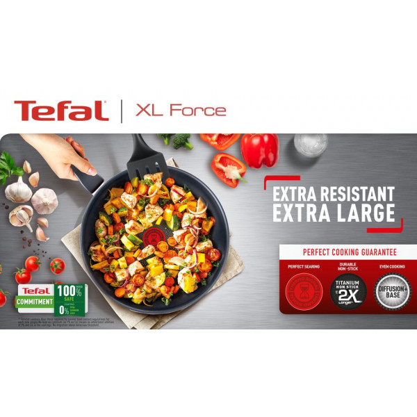 Фото - Уцінка - Сковорода універсальна Tefal C3840653 XL INTENSE 28 см #