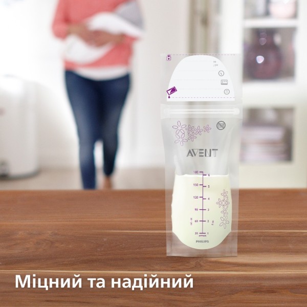 Фото - Пакет для зберігання грудного молока Philips Avent 25x180мл (SCF603/25)