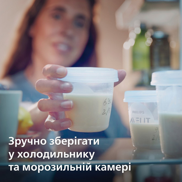 Фото - Уцінка - Контейнер для грудного молока Philips Avent 5x180мл (SCF619/05)