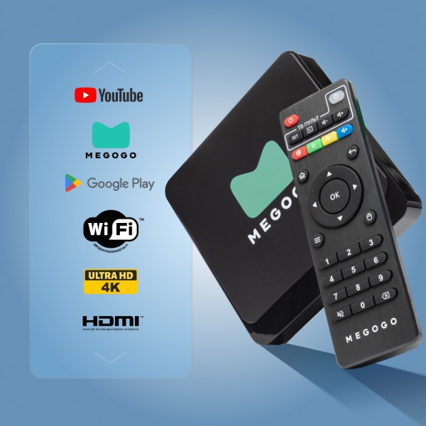 Фото - Стационарный медиаплеер iNeXT TV5 MEGOGO BOX 2