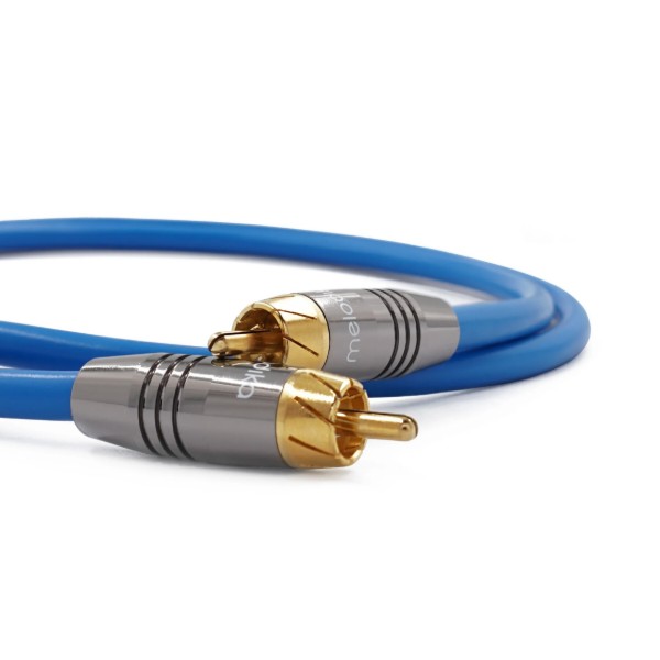 Фото - Кабель RCA Melodika RCA-RCA lenght 2m Blue (SBSW20)