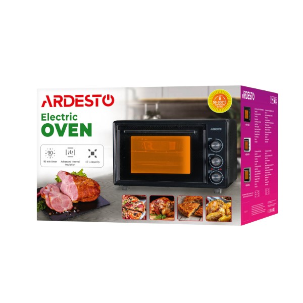 Фото - Печь электрическая ARDESTO MEO-S40GB Black