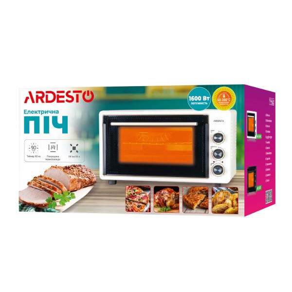 Фото - Печь электрическая ARDESTO MEO-S50GB Black