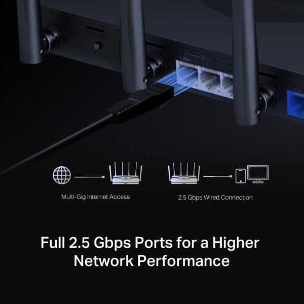 Фото - Маршрутизатор інтернет WiFi7 Mercusys MR47BE