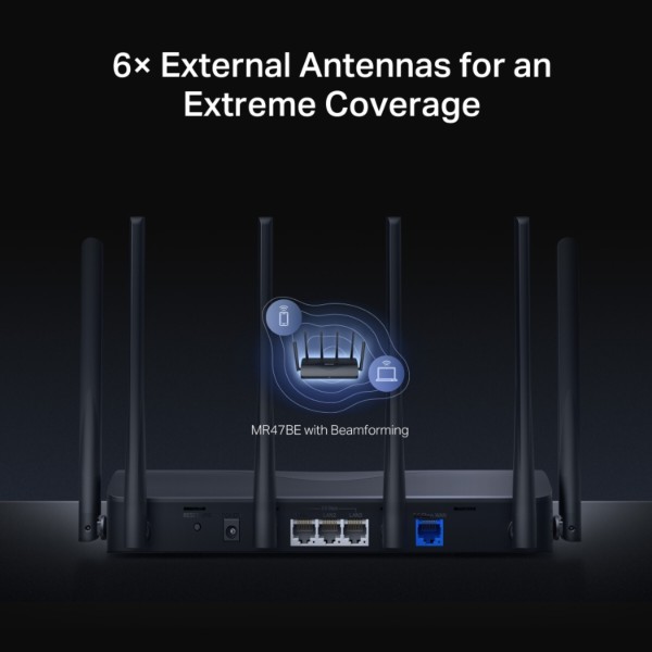 Фото - Маршрутизатор інтернет WiFi7 Mercusys MR47BE