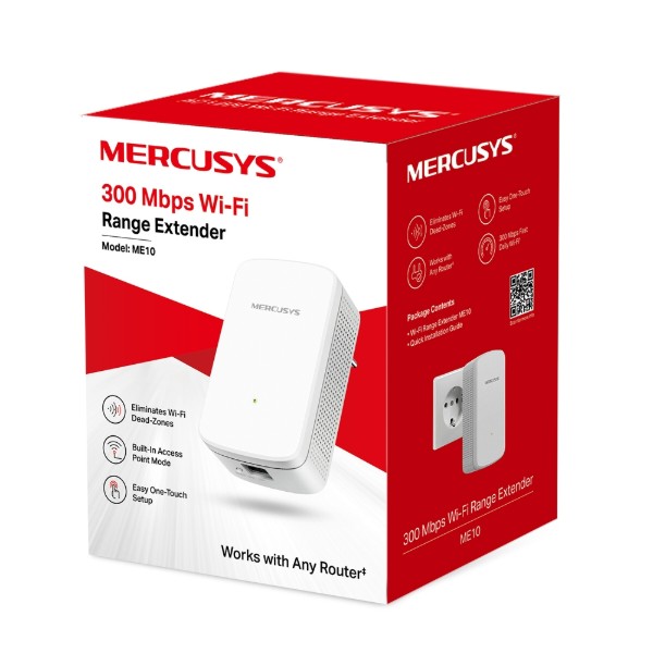Фото - Підсилювач бездротового сигнала Mercusys ME10