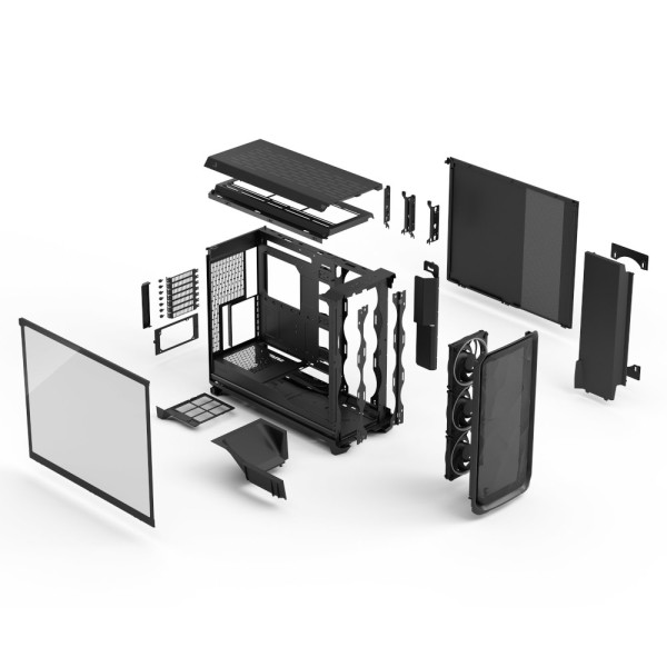 Фото - Корпус Fractal design Meshify 3 XL Black RGB TG LT (FD-C-MES3X-04) без БЖ