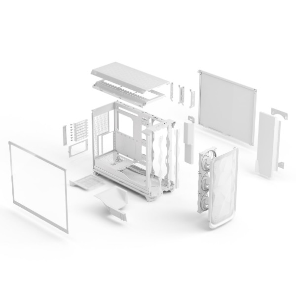 Фото - Корпус Fractal design Meshify 3 XL White RGB TG CT (FD-C-MES3X-06) без БЖ