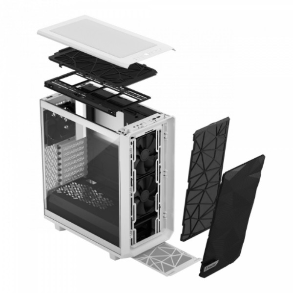 Фото - Корпус Fractal design ATX без БП Meshify 2 Compact White TG CT (FD-C-MES2C-05)