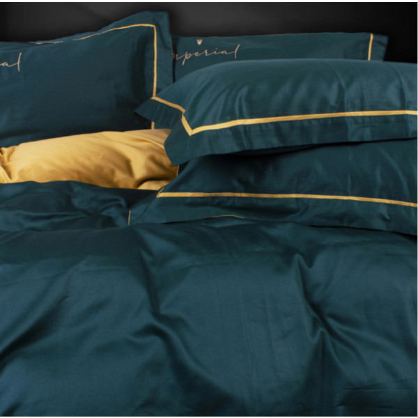 Фото - Простирадло двоспальне MirSon Imperial Satin Messina 180х200 см (2200008581527)