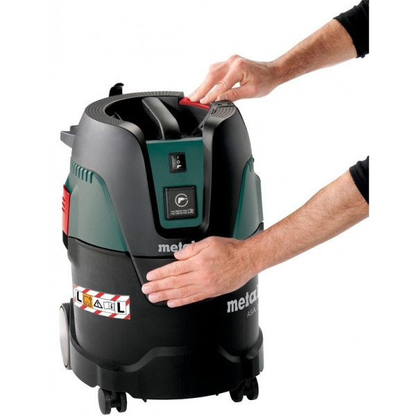 Фото - Пилосос для сухого прибирання з контейнером і мішком Metabo ASA 25 L PC (602014000)