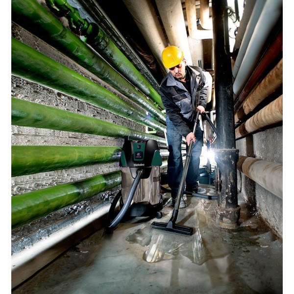 Фото - Пилосос для сухого прибирання з контейнером і мішком Metabo ASA 30 L PC Inox (602015000)