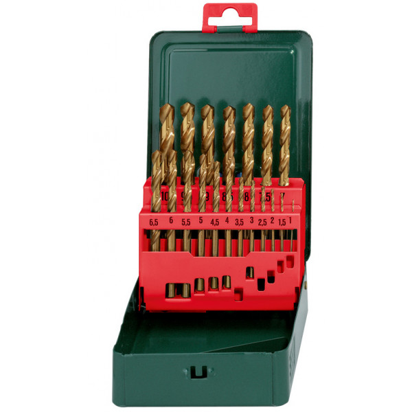 Фото - Набор сверл Metabo Promotion HSS-TiN 19 шт. (627156000)