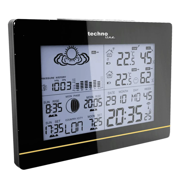 Фото - Метеостанция Technoline Black (WS6750)