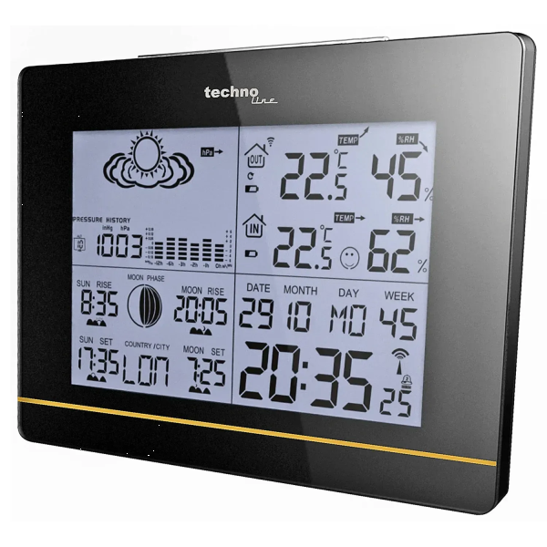 Фото - Метеостанция Technoline Black (WS6750)