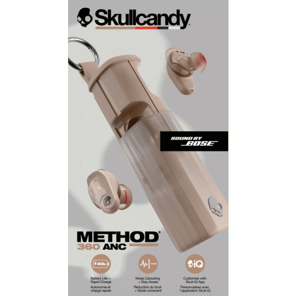 Фото - Навушники вкладиші бездротові TWS Skullcandy Method 360 ANC True wireless Primer (S2MTW-T987)