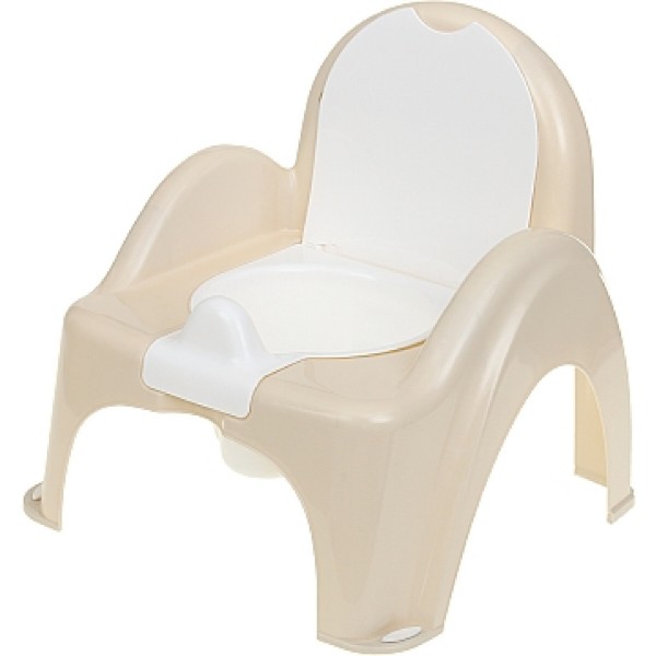 Фото - Горшок детский Tega Baby стульчик Мишки с музыкой Кремовый (PO-043-119)