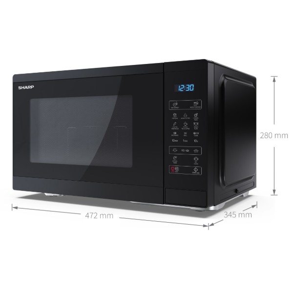 Фото - Микроволновая печь (СВЧ) Sharp YC-MG252AE-B