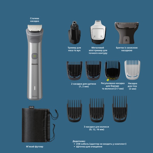 Фото - Уценка - Триммер универсальный Philips MG5940/15 series 5000 12-в-1