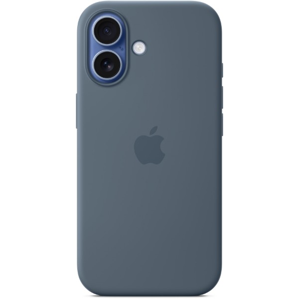 Фото - Чохол для смартфону Apple Silicone Case with MagSafe iPhone 17 Anchor Blue (MGEW4)