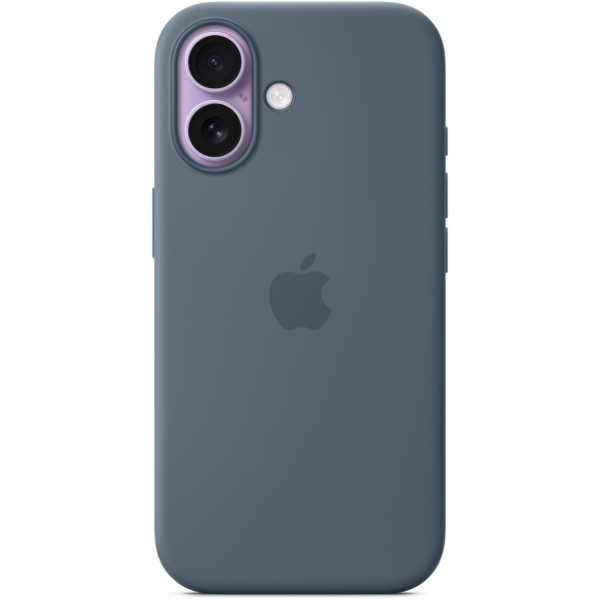 Фото - Чохол для смартфону Apple Silicone Case with MagSafe iPhone 17 Anchor Blue (MGEW4)