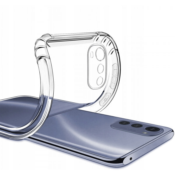 Фото - Чохол для смартфону BeCover Anti-Shock for Motorola Moto E32s Clear (709826)