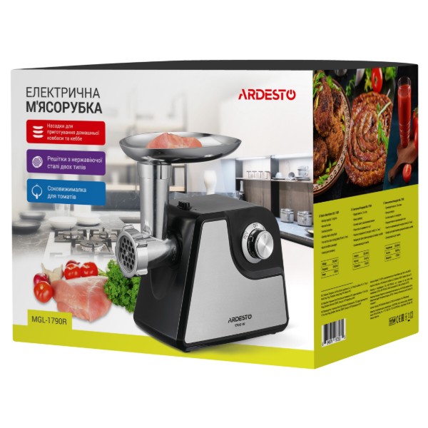 Фото - Мясорубка ARDESTO MGL-1790R