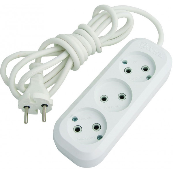 Фото - Подовжувач 220В Makel 3х5м без заземления (MGP124)