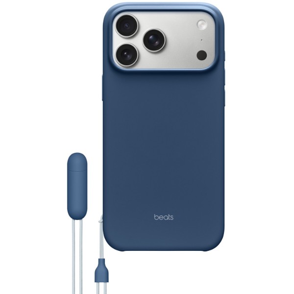 Фото - Чехол для смартфона Apple Beats iPhone 17 Pro Max Kickstand Case with MagSafe and Camera Control Bedrock Blue (MGTR4)