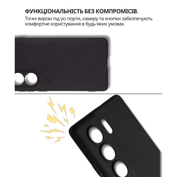 Фото - Чехол для смартфона BeCover for Tecno Camon 40 (CM5) Black (714679)