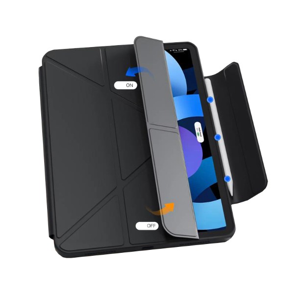 Фото - Чехол для планшета BeCover Ultra Slim Origami Flex с креплением Apple iPad Pro 12.9 2020/2021/2022 Black (712979)