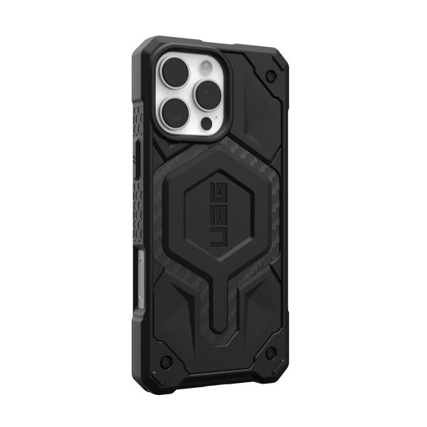 Фото - Чохол для смартфону UAG for iPhone 16 Pro Max, Monarch Pro Magsafe, Carbon Fiber (114457114242)