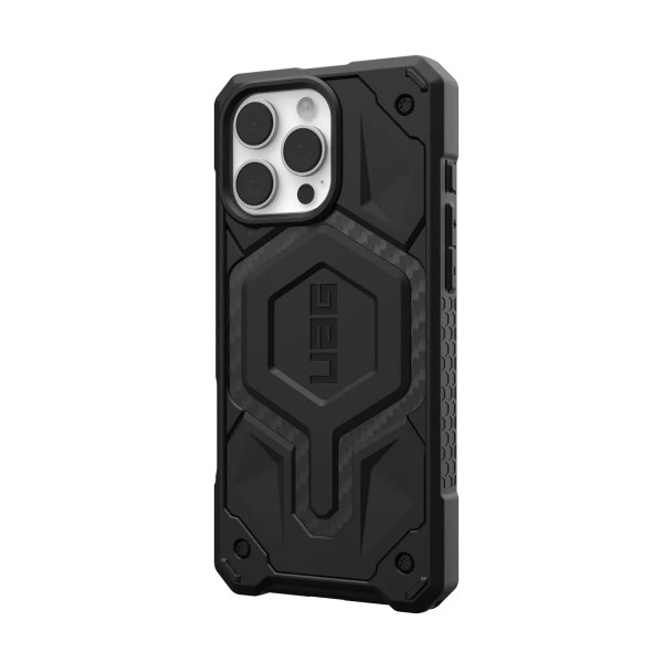 Фото - Чохол для смартфону UAG for iPhone 16 Pro Max, Monarch Pro Magsafe, Carbon Fiber (114457114242)