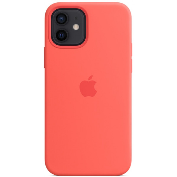 Фото - Чохол для смартфону Apple iPhone 12/12 Pro Silicone Case with MagSafe - Pink Citrus (MHL03)
