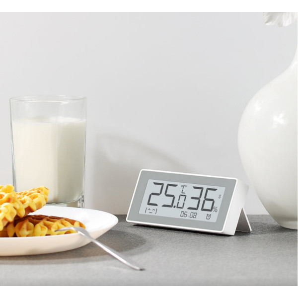 Фото - Метеостанція Xiaomi Miaomiaoce Smart clock temperature and humidity meter (MHO-C303)
