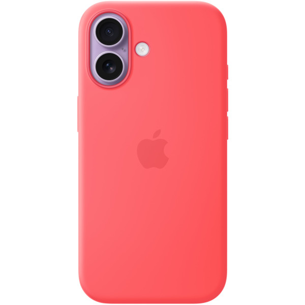 Фото - Чохол для смартфону Apple Silicone Case with MagSafe iPhone 17 Bright Guava (MHVQ4ZM/A)