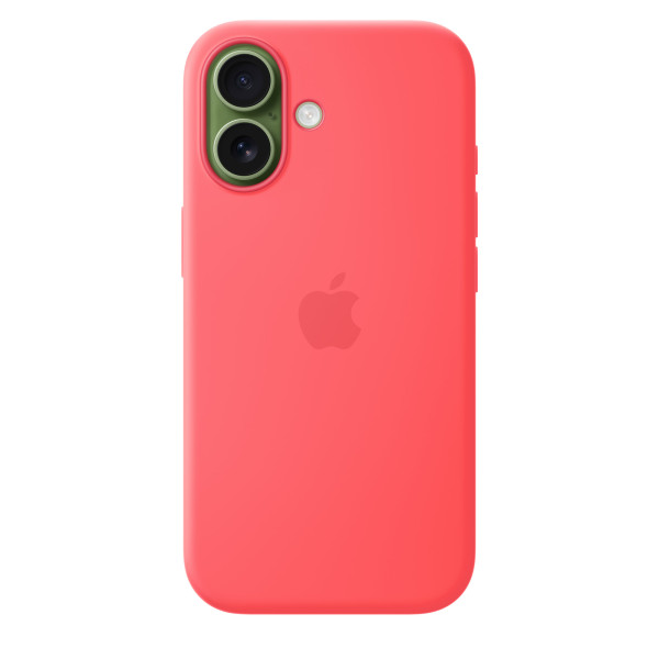 Фото - Чохол для смартфону Apple Silicone Case with MagSafe iPhone 17 Bright Guava (MHVQ4ZM/A)
