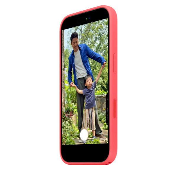 Фото - Чохол для смартфону Apple Silicone Case with MagSafe iPhone 17 Bright Guava (MHVQ4ZM/A)