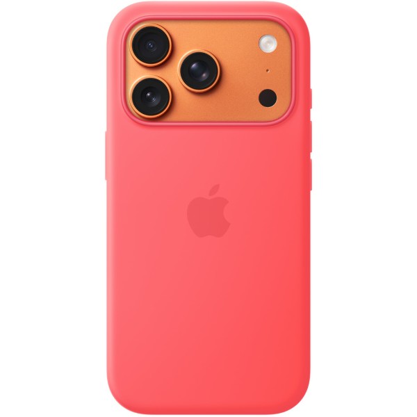 Фото - Чехол для смартфона Apple Silicone Case with MagSafe iPhone 17 Pro Bright Guava (MHW04ZM/A)